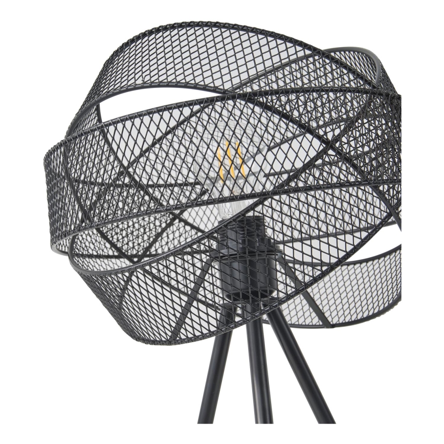 Lámpara de mesa 1xE27/40W/230V negro