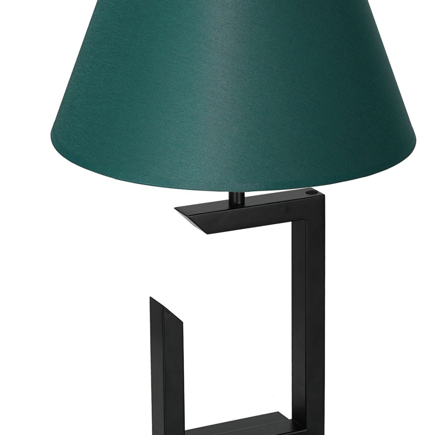 Lámpara de mesa 1xE27/60W/230V 45 cm verde/dorado