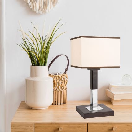 Lámpara de mesa AMELIA 1xE27/60W/230V