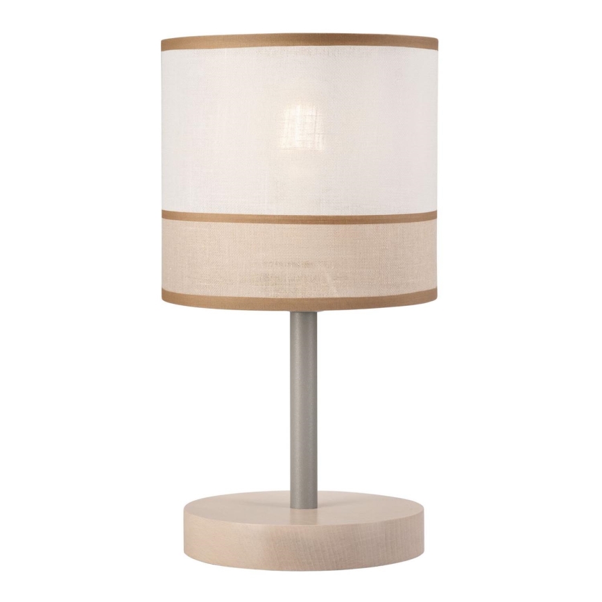 Lámpara de mesa ANDREA 1xE27/60W/230V haya