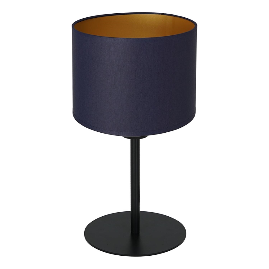 Lámpara de mesa ARDEN 1xE27/60W/230V Ø 18 cm morado/dorado