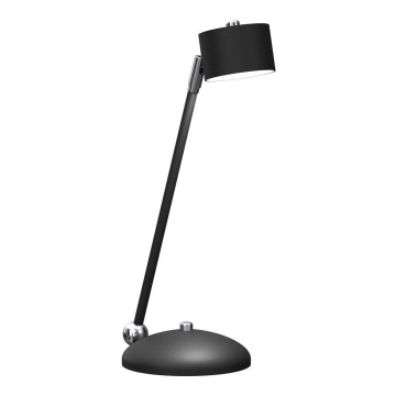 Lámpara de mesa ARENA 1xGX53/11W/230V negro/cromo brillante