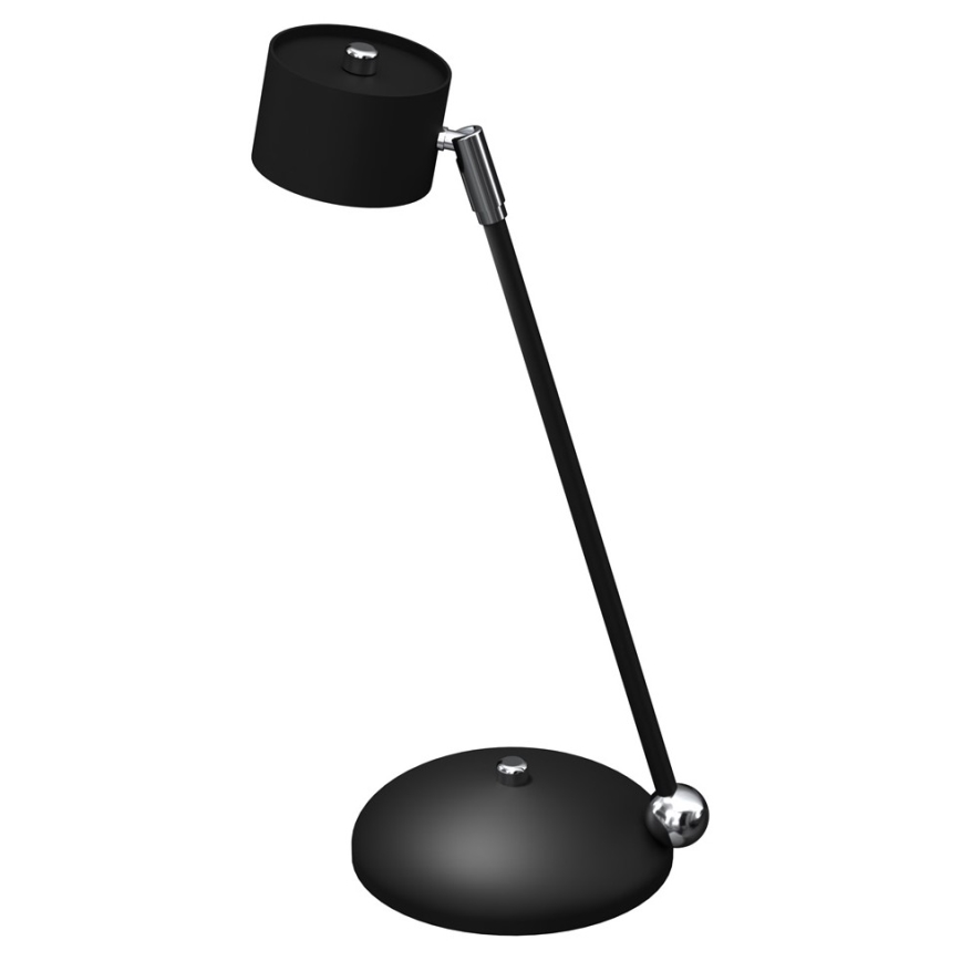 Lámpara de mesa ARENA 1xGX53/11W/230V negro/cromo brillante
