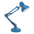 Lámpara de mesa AURIQ 1xE27/60W/230V azul