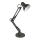 Lámpara de mesa AURIQ 1xE27/60W/230V negro