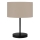 Lámpara de mesa AYD 1xE27/40W/230V beige/negra