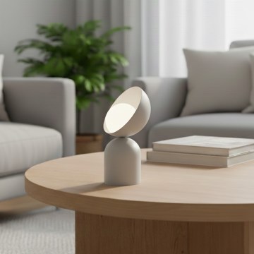 Lámpara de mesa BOTO 1xG9/8W/230V gris