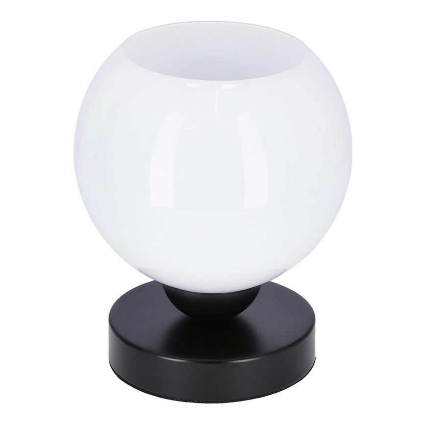 Lámpara de mesa CALDERA 1xE27/60W/230V negro