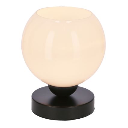 Lámpara de mesa CALDERA 1xE27/60W/230V negro
