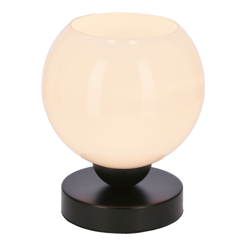 Lámpara de mesa CALDERA 1xE27/60W/230V negro