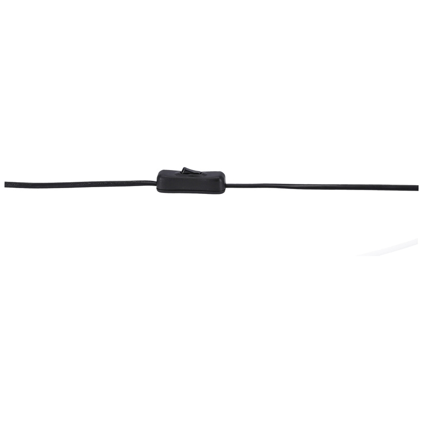 Lámpara de mesa CALDERA 1xE27/60W/230V negro