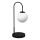 Lámpara de mesa CAMBRIDGE 1xE14/60W/230V negro