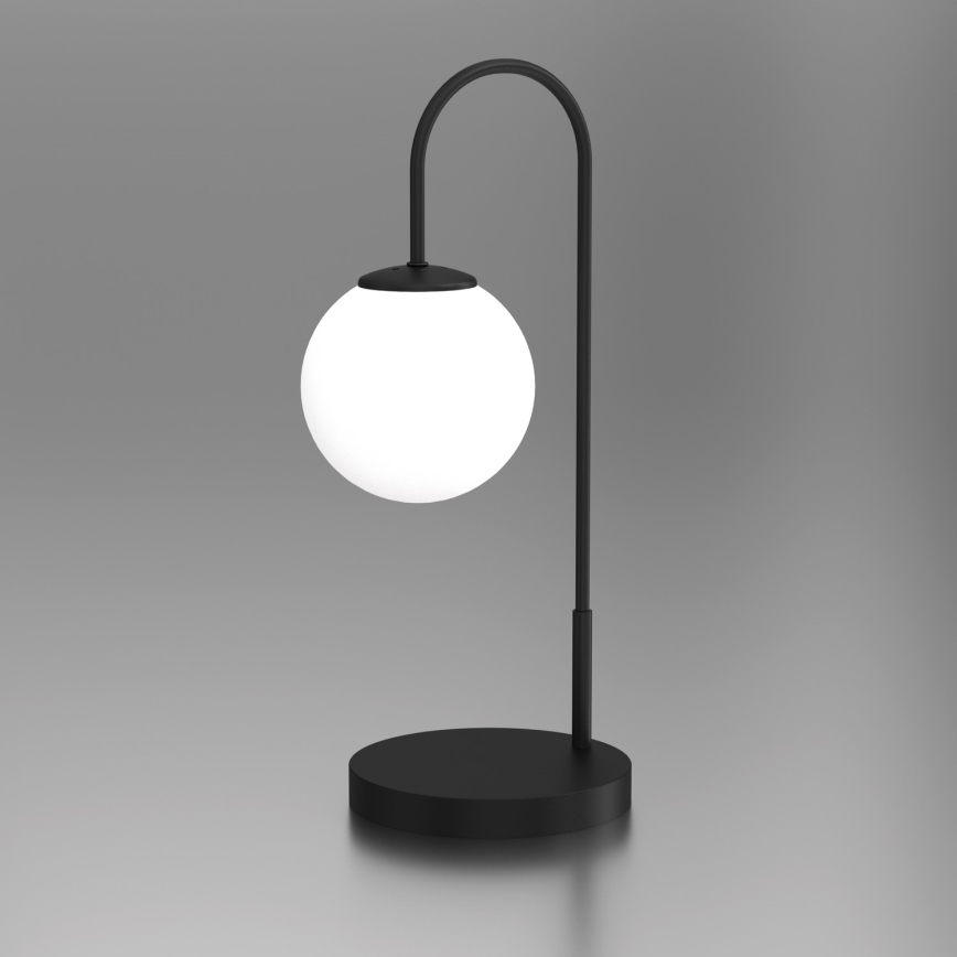 Lámpara de mesa CAMBRIDGE 1xE14/60W/230V negro