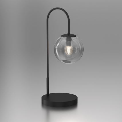 Lámpara de mesa CAMBRIDGE 1xE14/60W/230V negro