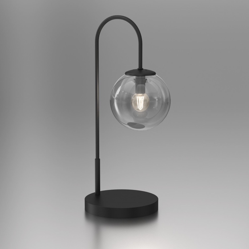 Lámpara de mesa CAMBRIDGE 1xE14/60W/230V negro