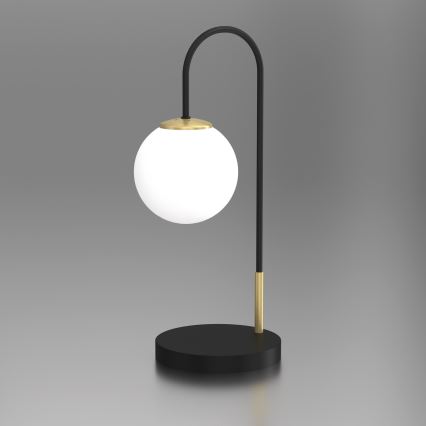 Lámpara de mesa CAMBRIDGE 1xE14/60W/230V negro/latón