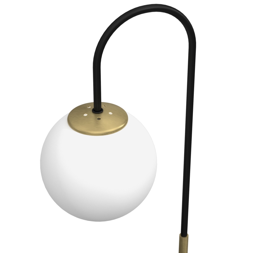 Lámpara de mesa CAMBRIDGE 1xE14/60W/230V negro/latón