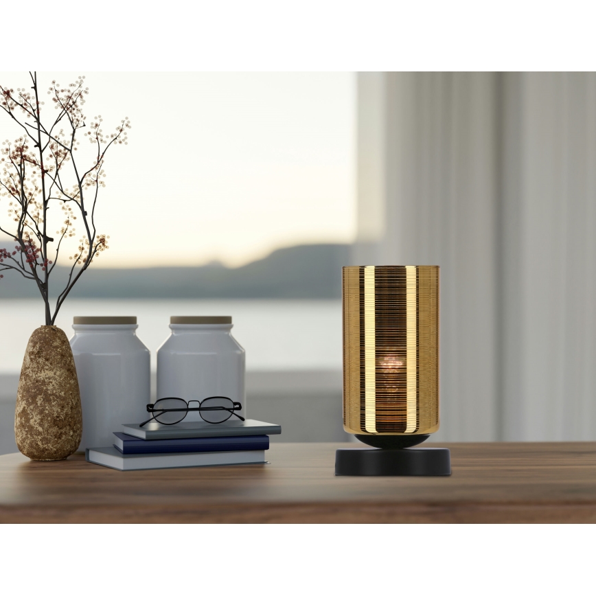 Lámpara de mesa COX 1xE27/60W/230V dorado