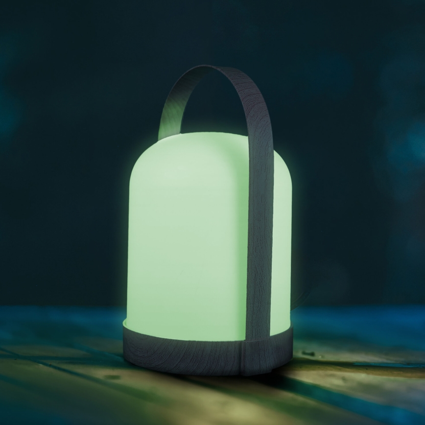 Lámpara de mesa decorativa LED RGBW MINORKA LED/0,3W/4,5V 3xAA