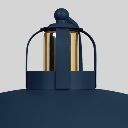 Lámpara de mesa FELIX 1xE27/60W/230V azul