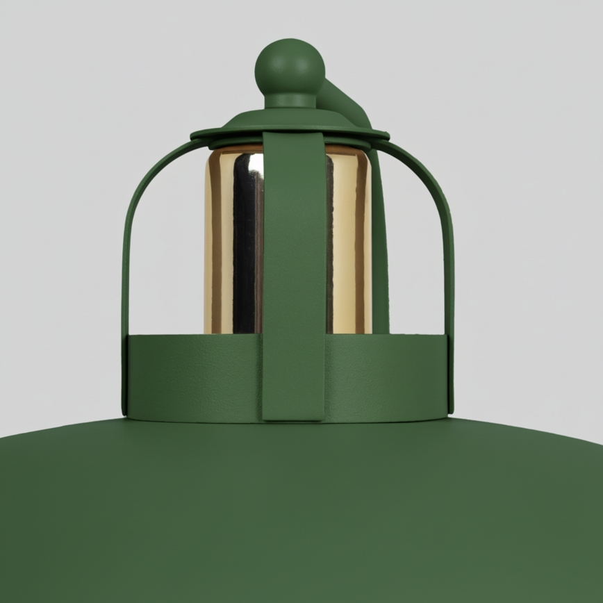 Lámpara de mesa FELIX 1xE27/60W/230V verde