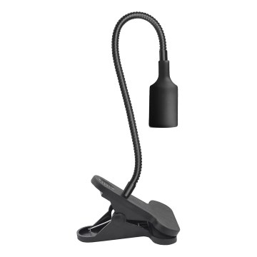 Lámpara de mesa flexible con clip para cultivo de plantas PLANTY 1xE27/30W/230V negro