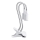 Lámpara de mesa flexible con clip para el cultivo de plantas PLANTY 2xE27/30W/230V blanco