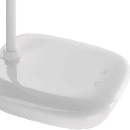 Lámpara de mesa flexible LED regulable LED/12W/230V 3000K/4000K/6500K blanco