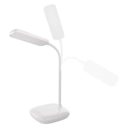 Lámpara de mesa flexible LED regulable LED/12W/230V 3000K/4000K/6500K blanco