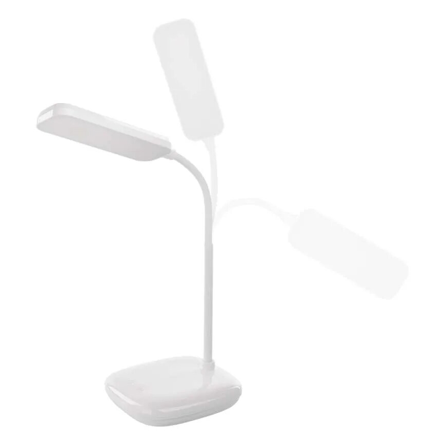 Lámpara de mesa flexible LED regulable LED/12W/230V 3000K/4000K/6500K blanco
