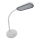 Lámpara de mesa flexible LED regulable táctil LED/6W/5V USB 1200 mAh blanca
