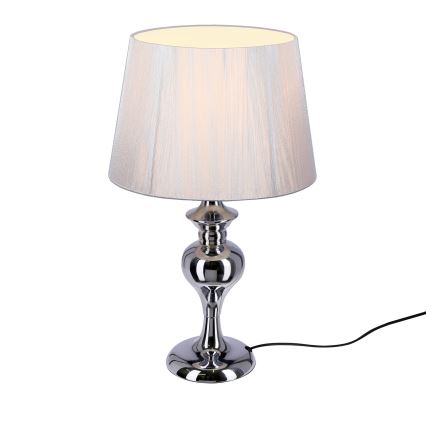 Lámpara de mesa GILLENIA 1xE27/60W/230V