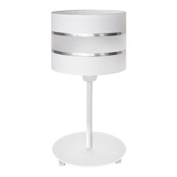 Lámpara de mesa HELEN 1xE27/15W/230V blanco