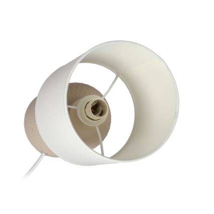 Lámpara de mesa INER 1xE14/40W/230V beige