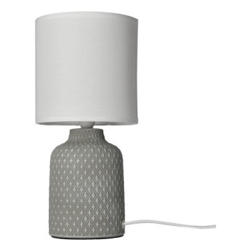Lámpara de mesa INER 1xE14/40W/230V gris