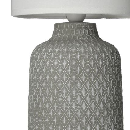 Lámpara de mesa INER 1xE14/40W/230V gris