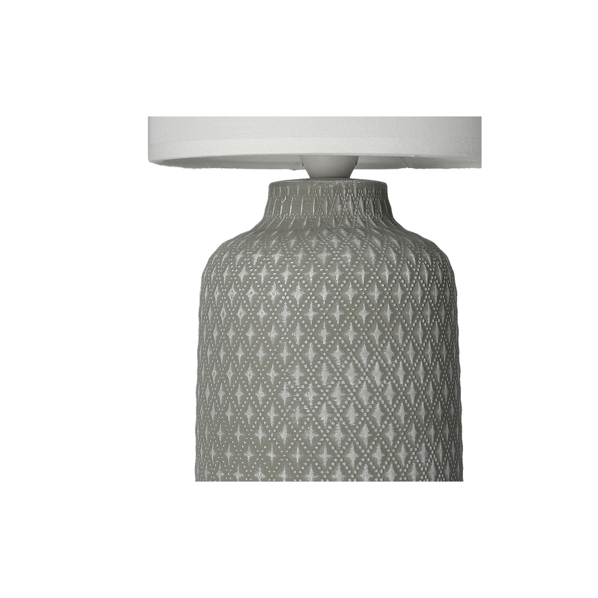 Lámpara de mesa INER 1xE14/40W/230V gris