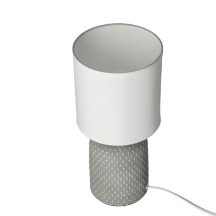 Lámpara de mesa INER 1xE14/40W/230V gris