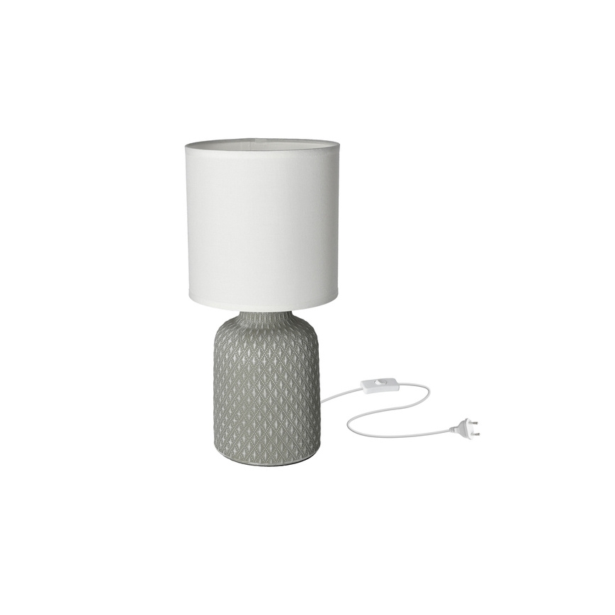 Lámpara de mesa INER 1xE14/40W/230V gris