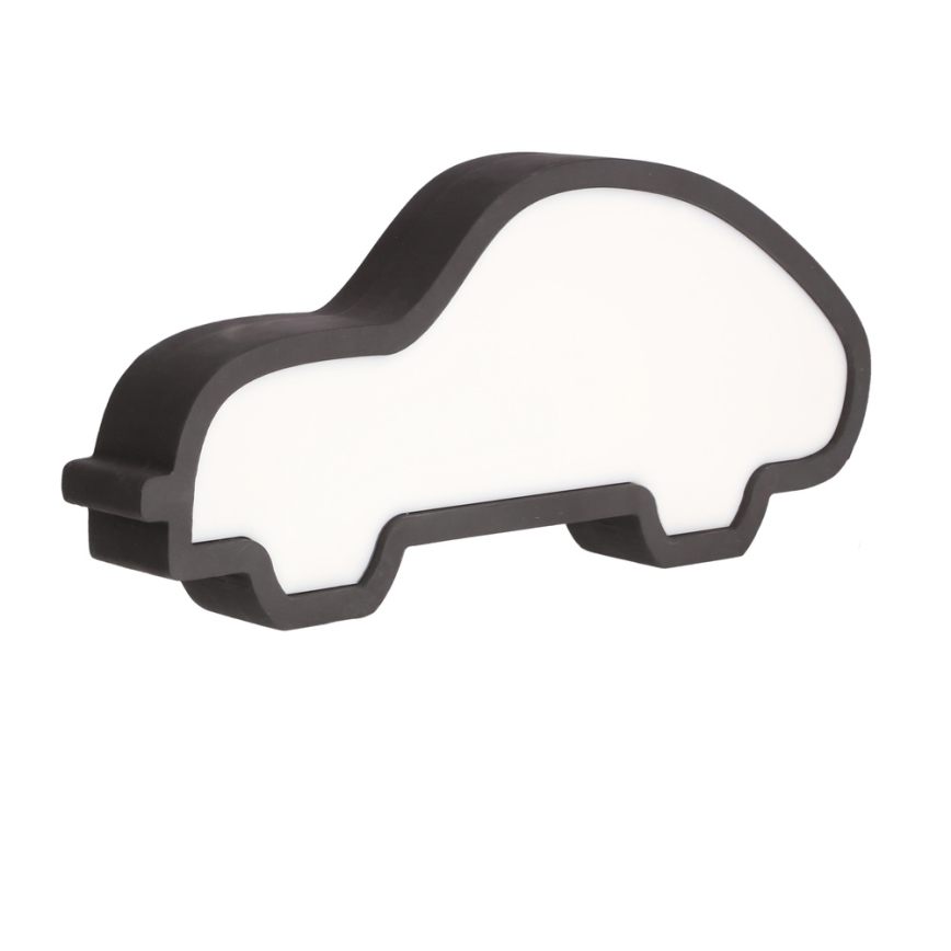 Lámpara de mesa infantil CAR LED/11W/230V negra