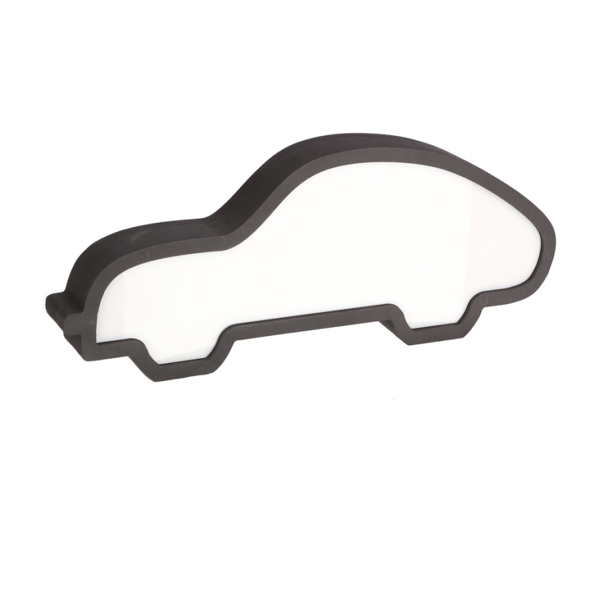 Lámpara de mesa infantil CAR LED/11W/230V negra