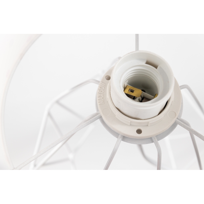 Lámpara de mesa infantil KIDS ROOM 1xE27/60W/230V, diámetro 18 cm, con motivos de animalitos