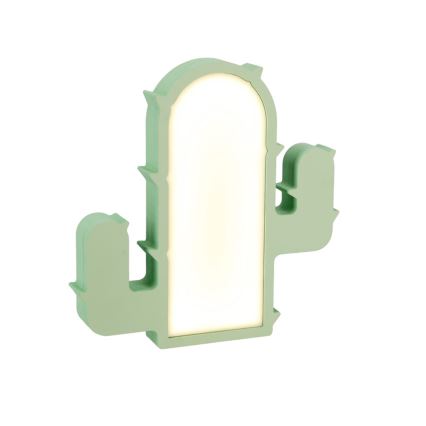 Lámpara de mesa infantil LED CACTUS LED/10W/230V verde