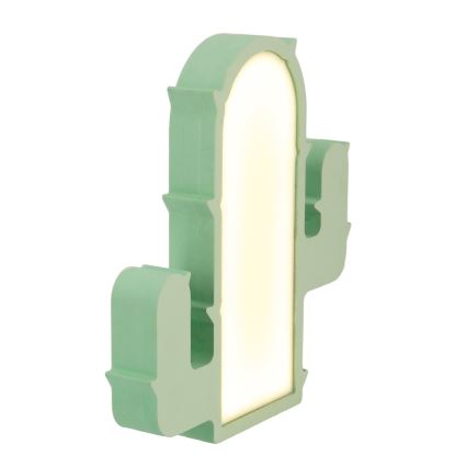 Lámpara de mesa infantil LED CACTUS LED/10W/230V verde