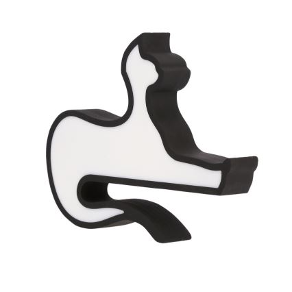 Lámpara de mesa infantil LED CAT, 13W/230V, negra