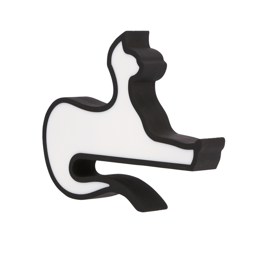 Lámpara de mesa infantil LED CAT, 13W/230V, negra