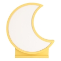 Lámpara de mesa infantil LED MOON LED/12W/230V amarilla