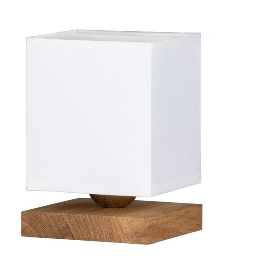 Lámpara de mesa INGER 1xE27/25W/230V roble