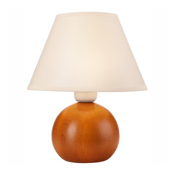 Lámpara de mesa JUTA 1xE27/60W/230V haya