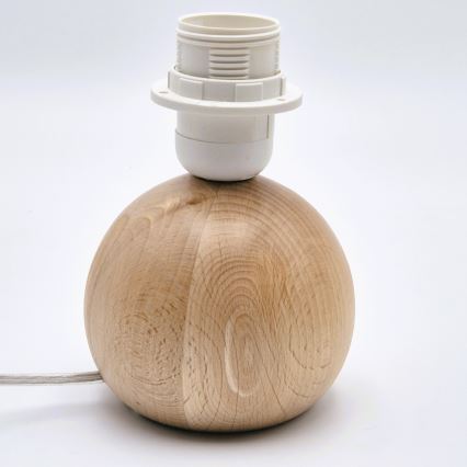 Lámpara de mesa JUTA 1xE27/60W/230V haya